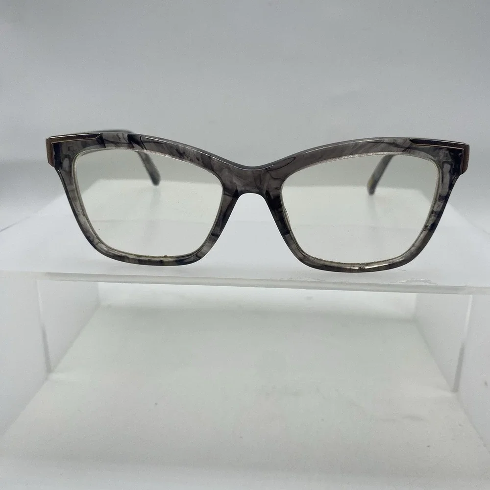 Ted Baker Eyeglasses Women FRAME ONLY 52-17-135 Gray Black 556